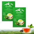 thumbnail image 2 of LEAFLINS BASIL CINNAMON GREEN TEA BAGS (PACK OF 2), 2 of 8
