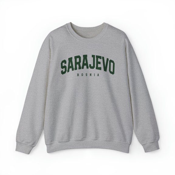 Sarajevo Bosnia Sweatshirt, Gifts, Crewneck