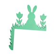 thumbnail image 5 of menolana Easter Door Corner Topper Easter Decoration for Holiday Study Room Farmhouse B, 5 of 8