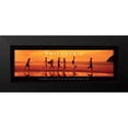 thumbnail image 2 of Frontline 14x7 Black Modern Framed Museum Art Print Titled - Friendship, 2 of 5