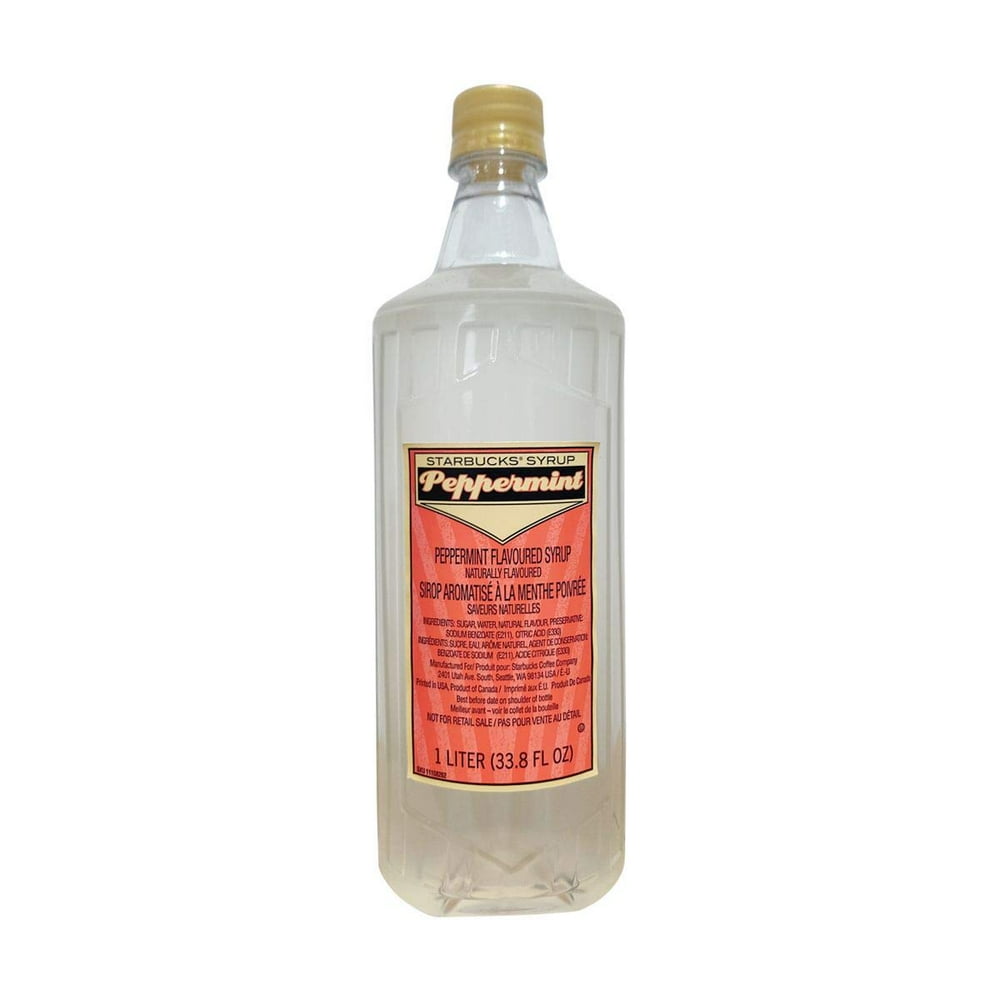 Starbucks Peppermint Syrup (1-Liter) - Walmart.com - Walmart.com
