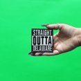thumbnail image 2 of Straight Outta Delaware Patch Embroidered Iron On, 2 of 2