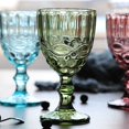 thumbnail image 1 of Hermosa copa europea de vino tinto en relieve de color, copa creativa para fiestas de hotel, copa para banquetes, 1 of 6
