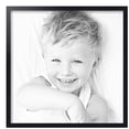 thumbnail image 2 of ArtToFrames 19" x 19" Contemporary Black Picture Frame, 19x19 inch Black Wood Poster Frame (WOM-4730),  Pack, 2 of 7