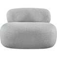 thumbnail image 5 of Meridian Furniture Venti Grey Boucle Fabric Chair, 5 of 20
