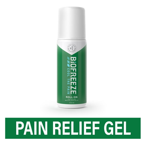 Biofreeze Pain Relieving Gel, Arthritis, Muscle, Joint and Back Pain Relief, 2.5 oz. Roll-On