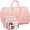 Pink, variant on MIUSSE Convertible Garment Bag for Travel 2-in-1 Garment Duffle Bag 60L Carry On Garment Weekender Bag Hanging Suitcase Suit Travel Duffel