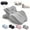 gray, variant on Ergonomic Memory Foam Wedge Pillow, 27° Angled Support for Neck and Waist, Multi-Position Support Pillow (blue)