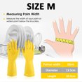 thumbnail image 2 of Reusable Household Gloves, Rubber Dishwashing gloves, 2 of 5