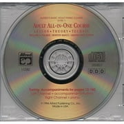 Alfred 00-11282 Basic Adult All-in-One Piano Course CD for Level 1 - Music Book