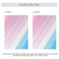thumbnail image 4 of Yayeee Garden Flag 28" x 40" Double Sided Outdoor Yard Lawn Holiday Decorations, Pink Gradient, 4 of 6
