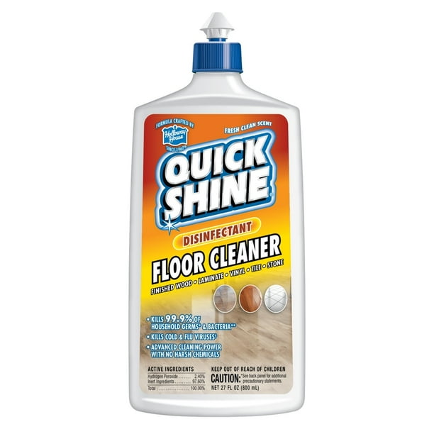Quick Shine Disinfectant MultiPurpose Floor Cleaner, Fresh Clean Scent