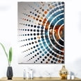 thumbnail image 1 of Designart "Marble Mosaic Agate in Gold and Blue Tones IV" Marble Oversized Wall Mirror - Modern Abstract Living Room Wall Mirror - Multiple Color Options, 1 of 6