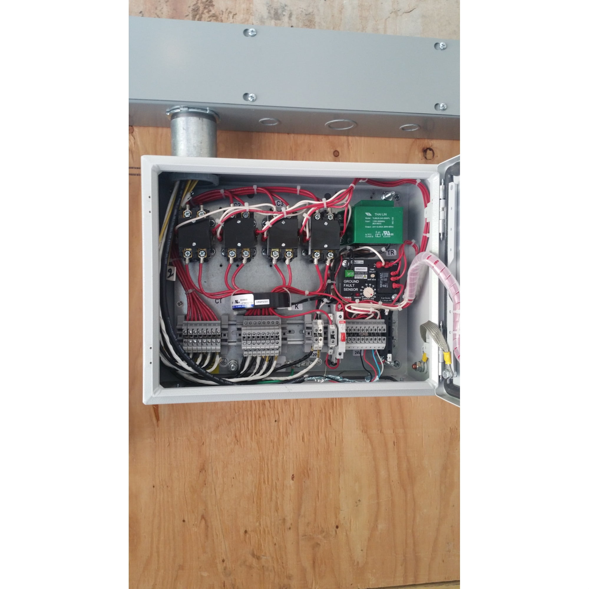 Small Relay Panel, (2x) 2-Pole