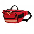 thumbnail image 3 of Riñonera de primeros auxilios para exteriores, bolsa para traumatismos, organizador vacío, ligera y duradera, impermeable, bolsa de almacenamiento de, 3 of 8