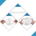 thumbnail image 3 of LNGOOR Bonnets Jetables Filets à Cheveux Salon Spa Service Alimentaire Lot de 100 21” Blanc, 3 of 4
