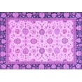 thumbnail image 1 of Ahgly Company Indoor Rectangle Oriental Purple Traditional Area Rugs, 7' x 10', 1 of 4