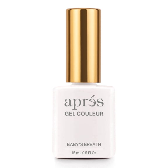 Aprés Gel Couleur Nail Polish - Baby's Breath, N01 (HEMA/TPO-Free), 15ml