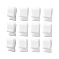 thumbnail image 4 of yotijay 12 Pieces Oven Lid Protector Clips Professional Non Slip Flexible Pan Protectors white, 4 of 9