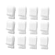thumbnail image 4 of Paquete de 12 clips para protección de tapa de horno, protección de olla, clips universales para protección de utensilios de cocina, tapa de olla blanco, 4 of 9