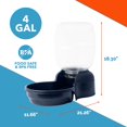 thumbnail image 5 of Vibrant Life Gravity Pet Waterer for Dogs and Cats, Extra Large, Navy, 4 Gallons, 5 of 10