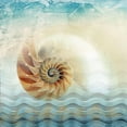 thumbnail image 3 of Franklin 12x12 Black Modern Framed Museum Art Print Titled - Nautilus, 3 of 5