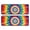 Colorful Rainbow Tie, variant on Kitchen Rugs Sets Of 2,Rainbow Tie Dye Cloud Anti Fatigue Kitchen Mat Rugs Non Slip Washable,Decorative Kitchen Floor Mats for Kitchen,Sink,Laundry,17"x47"+17"x47"