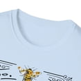 thumbnail image 3 of She Works Hard For Honey, Gildan Unisex Softstyle Shirt, Graphic Tee, S-3XL, 3 of 3