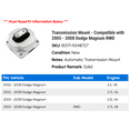 thumbnail image 2 of Transmission Mount - Compatible with 2005 - 2008 Dodge Magnum RWD 2006 2007, 2 of 2