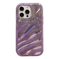 thumbnail image 3 of Funda transparente con patrón de ondas para iPhone 14, 13 Pro Max, 12, 11, X, XR, XS Max, 7, 8, 14 Plus, funda suave anticaídas y a prueba de golpes, 3 of 5