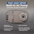 thumbnail image 5 of Sealy Tritech 20" Air Mattress Inflatable Bed Queen with Built-In AC Pump, 5 of 12
