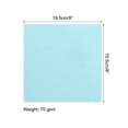 thumbnail image 2 of Unique Bargains 200 Sheets 6x6 Inch Origami Paper Double Sided Light Blue Square Sheet for Art Craft Project, Beginners, 2 of 5