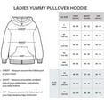 thumbnail image 5 of 3 Pack: Women's Dry Fit Long-Sleeve Hoodie Pullover Sweatshirt Pocket - Active Lounge (Available In Plus), 5 of 5