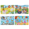 thumbnail image 1 of Juguete Rompecabezas de madera para niños de 3 a 5 años de edad 30 piezas de animales Rompecabezas de madera coloridos para niños pequeños que aprenden rompecabezas educativos Juguetes para niños An AMMAO MXZZ23418A6122, 1 of 1