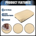 thumbnail image 4 of Unique Bargains Armrest Protector Cover Pad Replacement for BMW X3 2011 2012 2023 Neoprene Fabric Brown, 4 of 6
