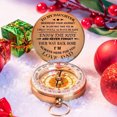 thumbnail image 3 of CAROOTU Multifunctional Luminous Compass Portable Metal Compass Practical Riding Equipment for Outdoor Hiking Mountaineering New, 3 of 7