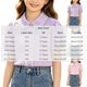 thumbnail image 4 of Odeerbi Camisa de Vestido de Algodón de Las Niñas Flor Bordado de Manga Corta Uniforme de La Escuela Con Bolsillo, 4 of 9