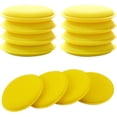 thumbnail image 1 of Esponja para pulir autos, almohadillas aplicadoras de cera de microfibra para vidrio de vehículo, 12 Uds., 1 of 4