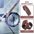 thumbnail image 4 of Belt Sander Paper 120-Grit Sanding Belt Sanding Band Bench Grinder Accessory, 4 of 6