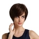 thumbnail image 3 of Pelucas rectas cortas para mujeres de cabello humano de 10 pulgadas Peluca Marron oscuro Sunnimix Peluca natural de cabello humano para mujer, 3 of 8