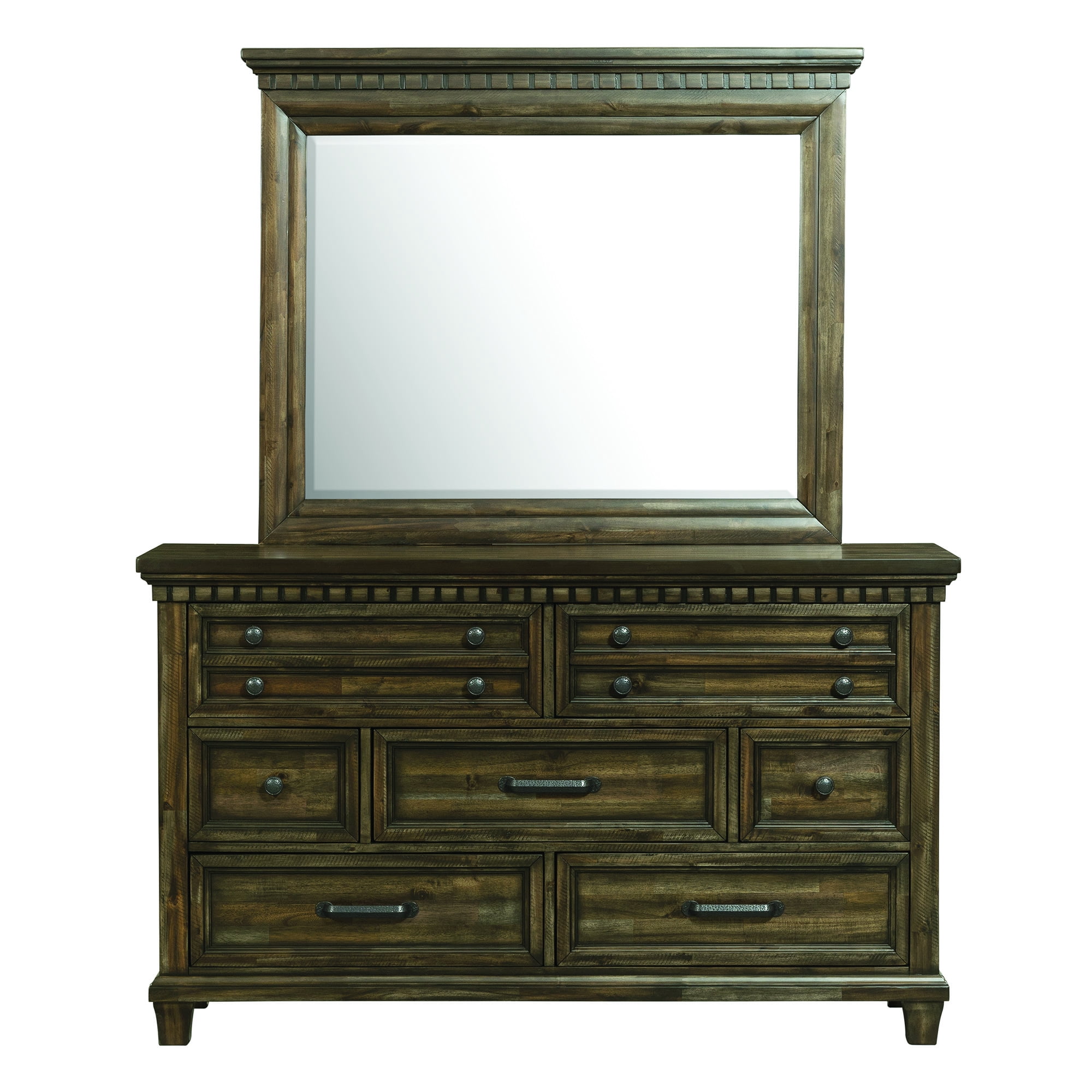Picket House Furnishings Johnny 7 Drawer Dresser With Mirror Set Walmart Com Picket House Furnishings Johnny 7 Drawer Dresser With Mirror Set Walmart Com