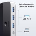 thumbnail image 3 of Conmutador USB UGREEN USB 3.0 de 4 puertos para 2 ordenadores con cables, 3 of 9