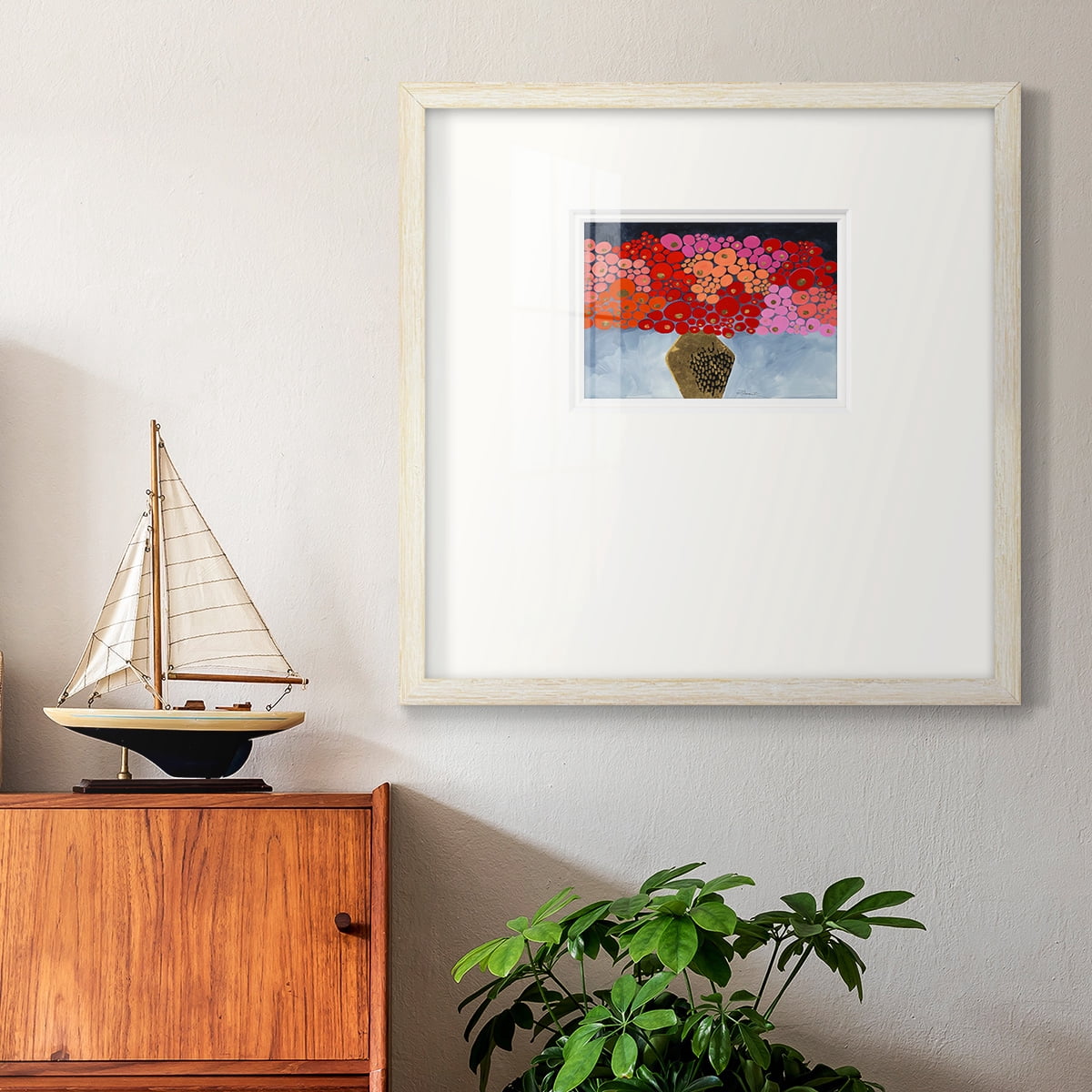 Red Poppies II-Premium Framed Print