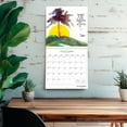 thumbnail image 5 of Live with Intention 2026 12 X 24 Inch (Hanging) Monthly Square Wall Calendar Featuring the Artwork of Renee Locks Plasti, (Paperback), 5 of 9