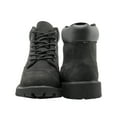 thumbnail image 6 of Timberland Boys 6" Premium Nubuck Waterproof Boots Black 1.5 Medium, 6 of 6