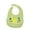 Green, variant on Waterproof Silicone Baby Bib - Adjustable BPA-Free Soft Leak-Proof Feeding Bib with Food Catcher, Cute Printed Design