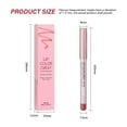 thumbnail image 2 of HHBEAUTY Mini Lip Liner Pencil, Wooden, Firm yet Smooth, Contour and Line with Ease, Perfectly Outlined Lips, Comfortable, Hydrating, Moisturizing, Rich Pigmented Color, Long Lasting, Walnut, 2 of 9
