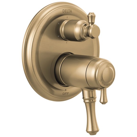 Delta T27T997-CZ Cassidy Thermostatic Valve Trim - Bronze