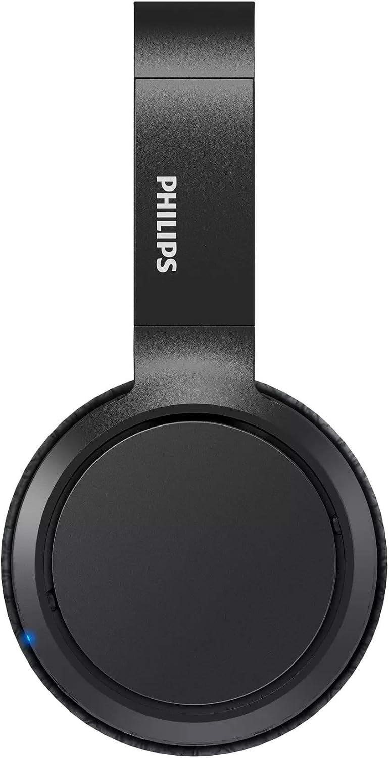 PHILIPS H5205 Over-Ear Wireless Headphones with 40mm Drivers, Lightweight Cushioned Headband, 29Hrs, USB-C, Bass Boost, Black