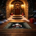 thumbnail image 6 of Christmas Diatomite Doormat Absorbent Entryway Rug, Mud Resistant Indoor Outdoor Mat, Quick Dry Short Pile Non Slip Rubber Backing, Easy Clean Front Door Mat for Winter Decor, 6 of 6